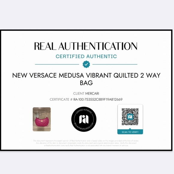 NEW Versace Medusa Quilted 2 Way Bag! - Picture 3 of 14